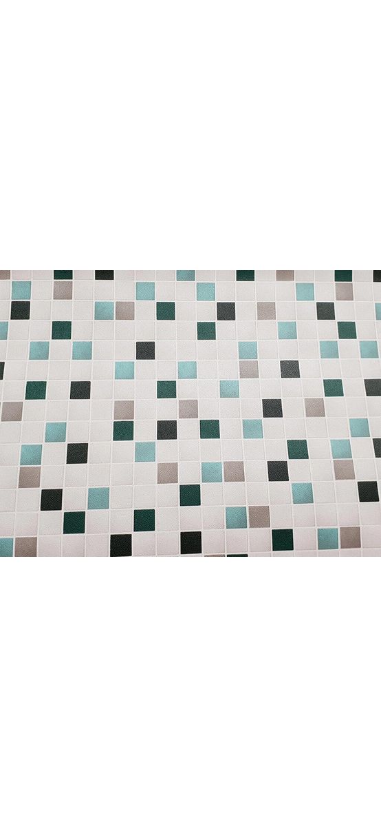 Autocolant perete, MagicFix, imitaţie mozaic verde, 100 cm lăţime