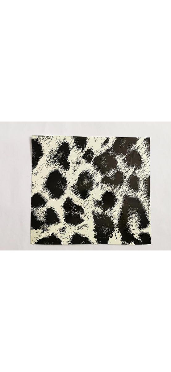 Autocolant fosforescent Glow in the dark, Folina, model animal print - 50x120 cm