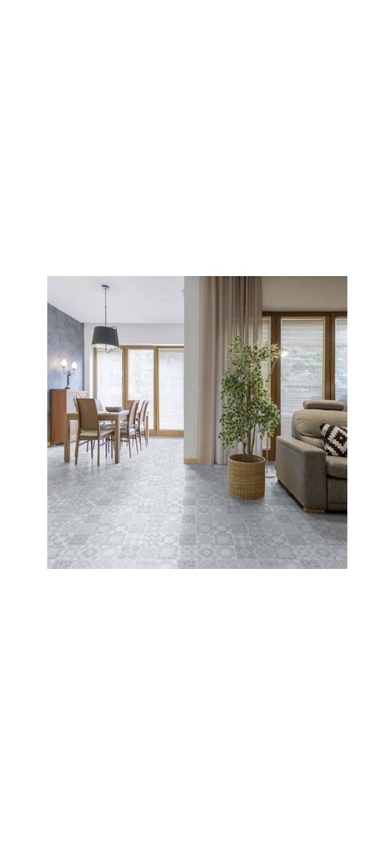 Autocolant gresie şi podele, MagicFix, model decorativ gri, 100x130 cm 