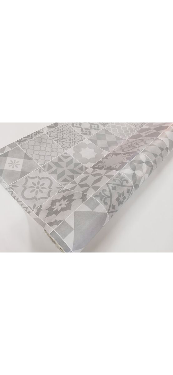 Autocolant gresie şi podele, MagicFix, model decorativ gri, 100x130 cm 