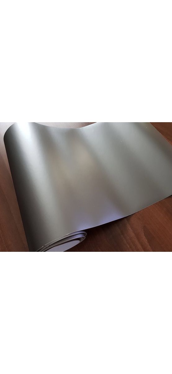 Autocolant gri antracit, Folina, aspect satinat, rolă de 75x200 cm