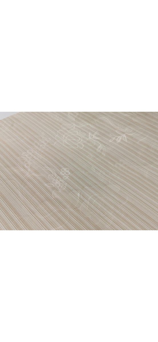 Autocolant mobilă, Folina, decorațiune bej cu flori embosate, autocolant cu 120 cm lăţime