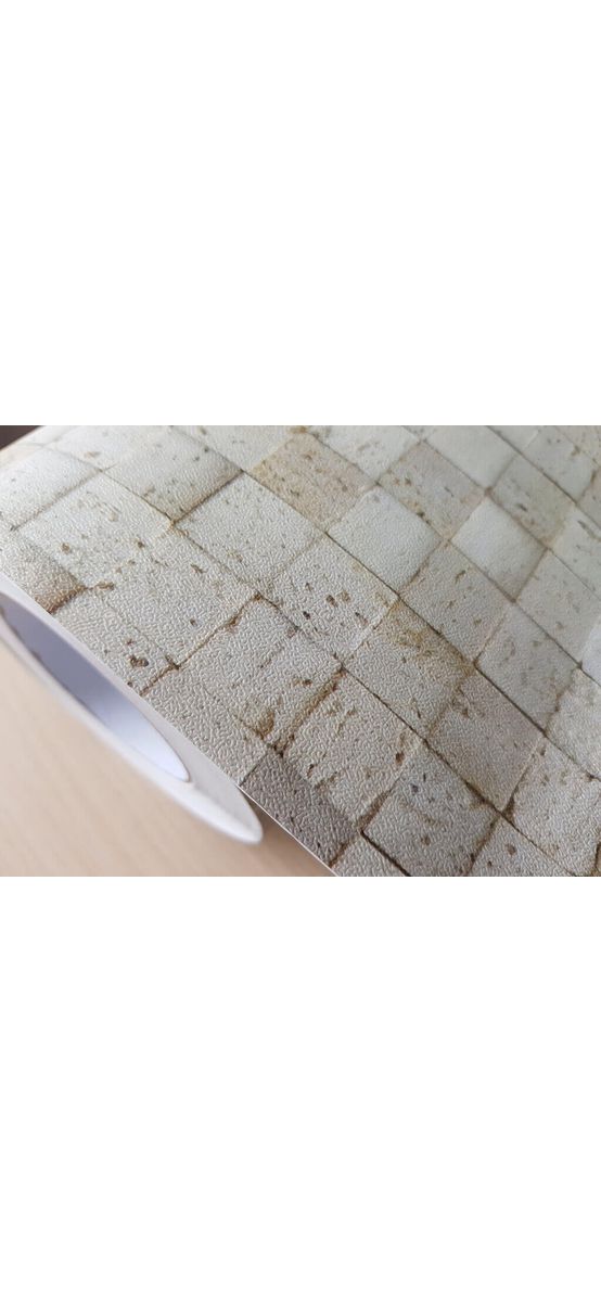 Autocolant perete imitaţie mozaic piatră, MagicFix, culoare gri, 100 cm lăţime