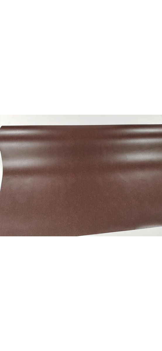 Autocolant decorativ imitaţie piele maro, Folina, rolă de 125x200 cm, racleta inclusa