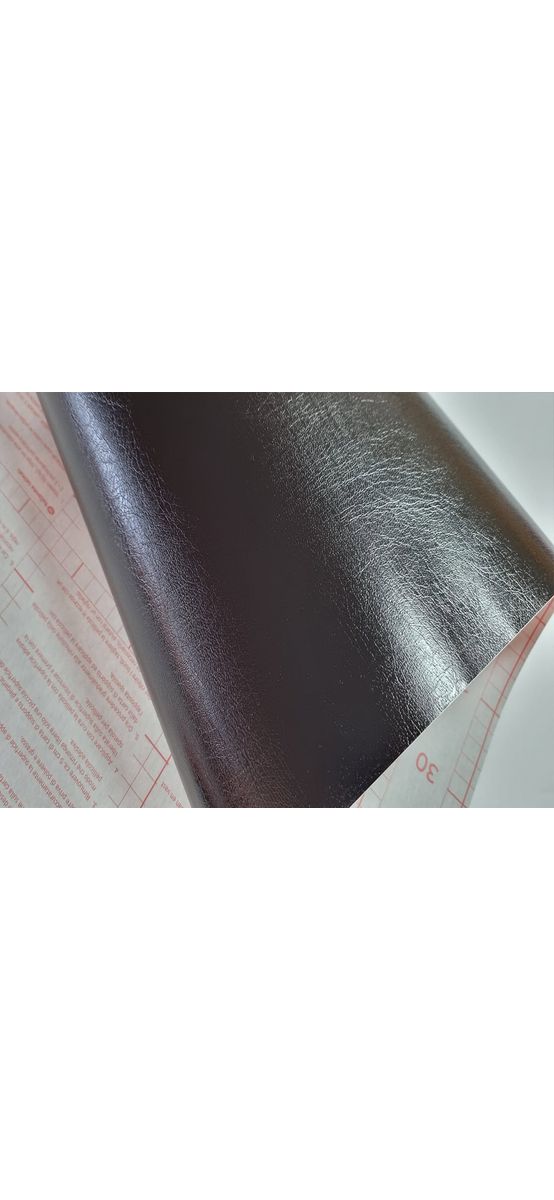 Autocolant decorativ imitaţie piele neagră Leder, d-c-fix, rolă de 90x200 cm, cu racletă