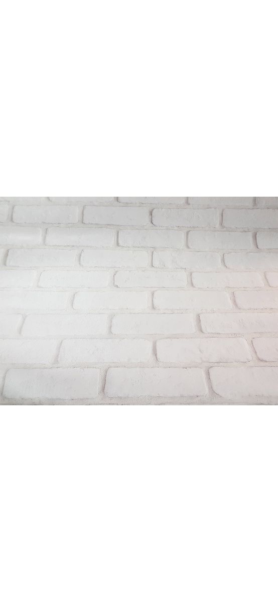 Autocolant perete, MagicFix, model cărămidă albă, 100 cm lăţime