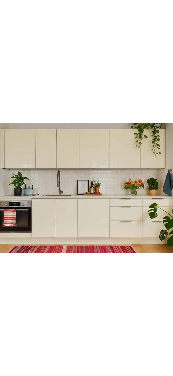 Autocolant mobilă ivoire lucios, Folina Crystal Milan, rolă 75x150 cm