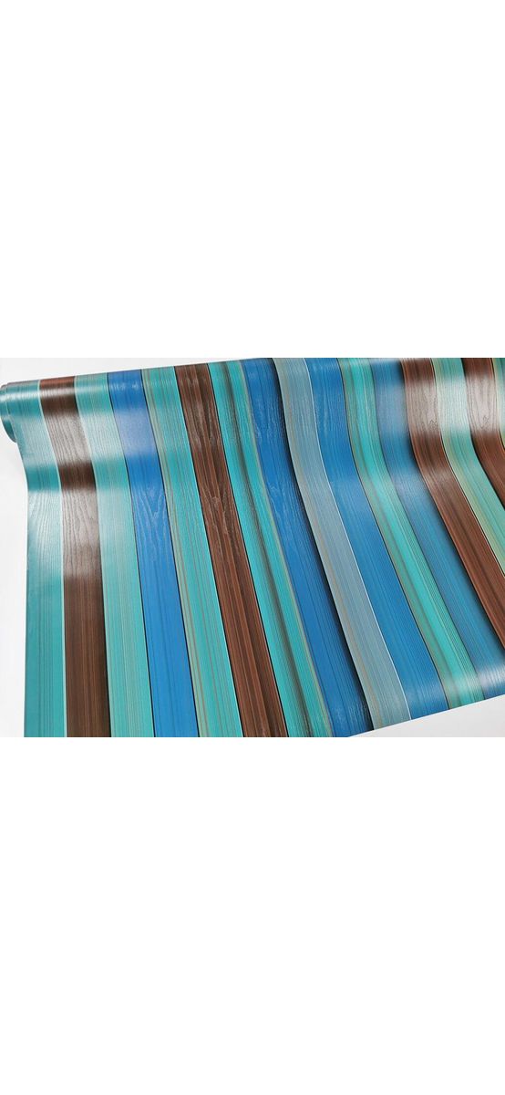 Autocolant lemn colorat Elif, Folina, multicolor ,120 cm lăţime