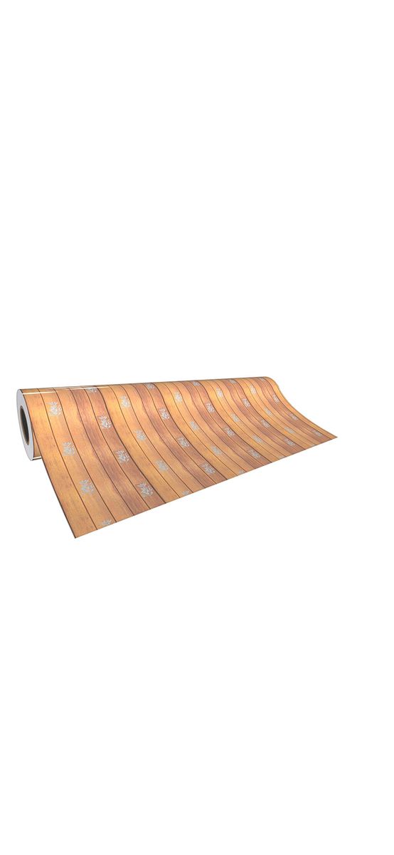 Autocolant decorativ, Folina, lemn maro cu detalii gri - 122 cm lăţime