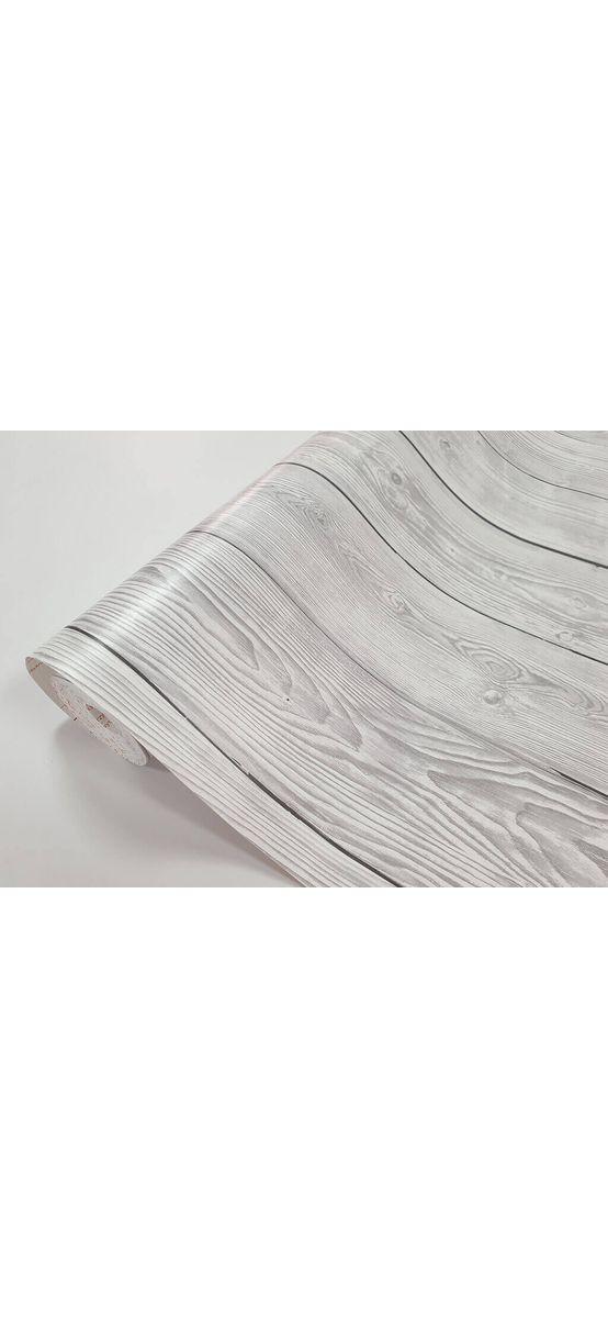 Autocolant mobilă Shabby Wood, d-c-fix, imitaţie lemn gri,  rola de 67 cm x 5 metri, cu racletă şi cutter