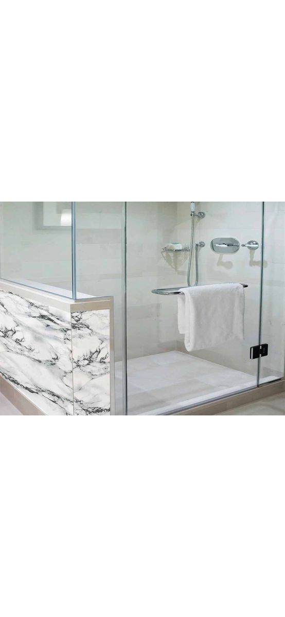 Autocolant mobilă Marmi, d-c-fix, imitație marmură, gri, rolă de 90 cm x 5 metri, cu racletă şi cutter