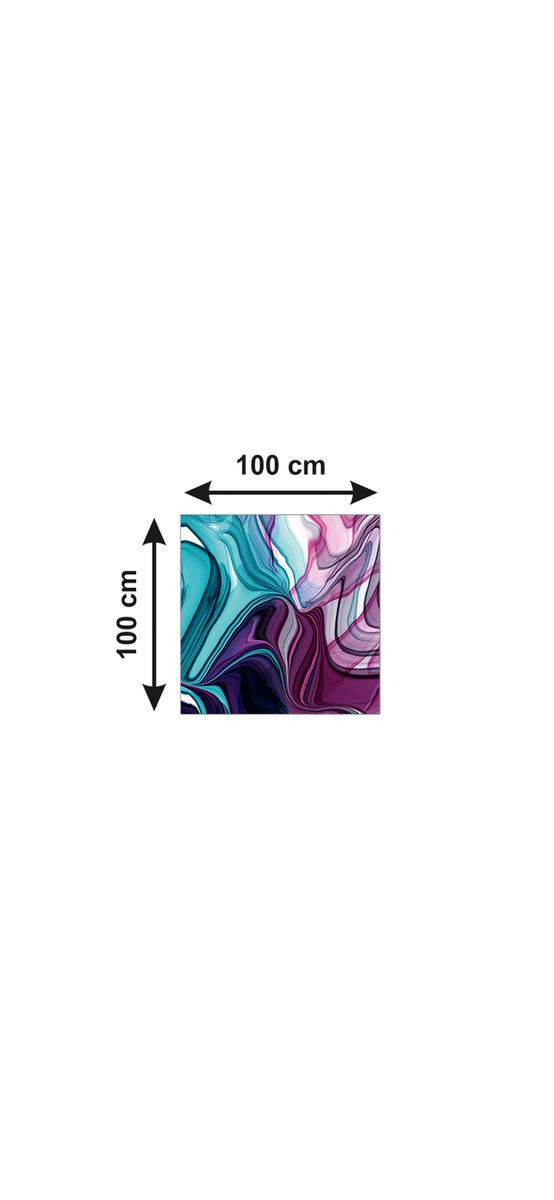 Autocolant blat masă, model abstract, rolă de 100 x 100 cm, racletă inclusă