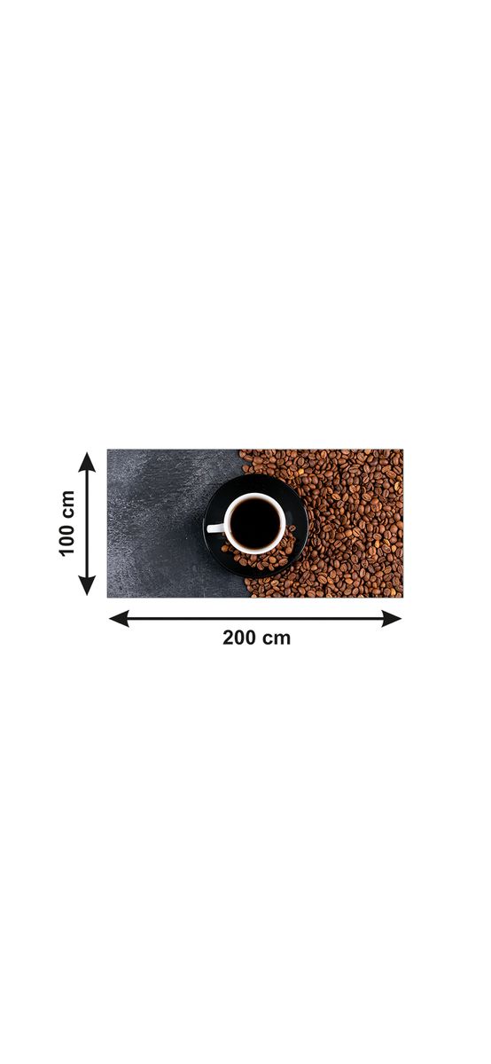 Autocolant blat masă, model cafea, rolă de 100x200 cm, racletă inclusă