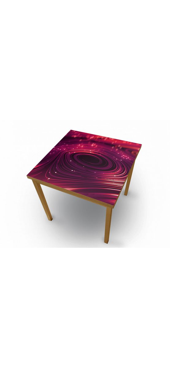 Autocolant blat masă model geometric rosu, rolă de 100 x 200 cm, racletă inclusă