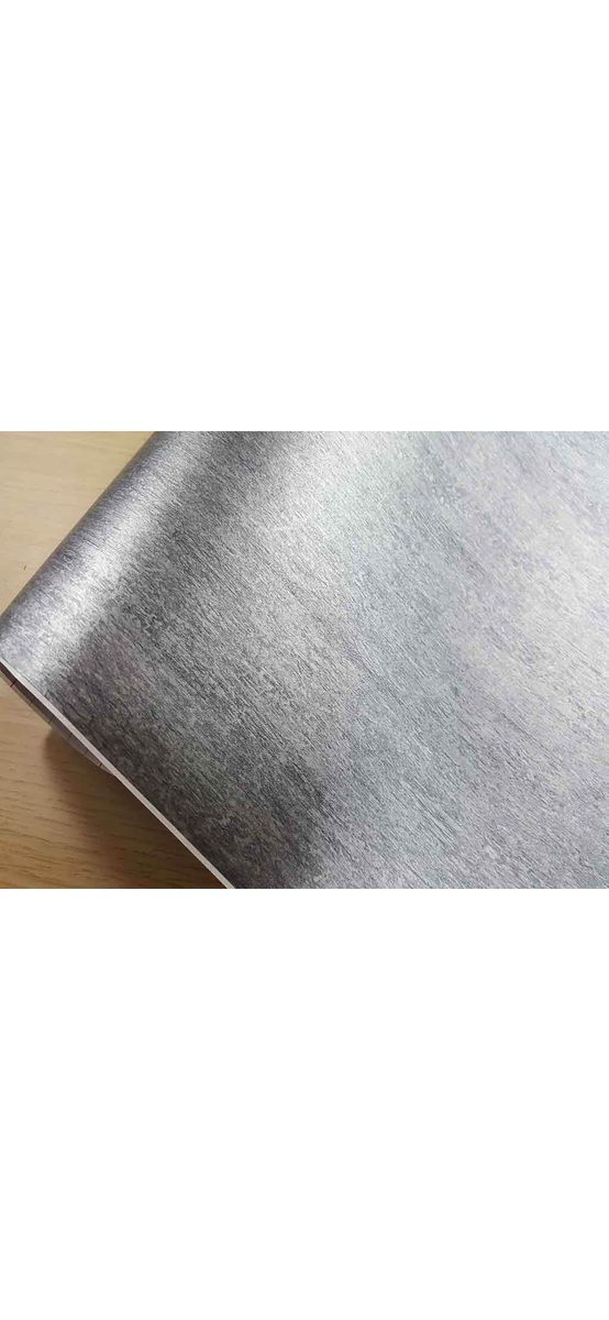 Autocolant cu efect metalic argintiu Antikwood