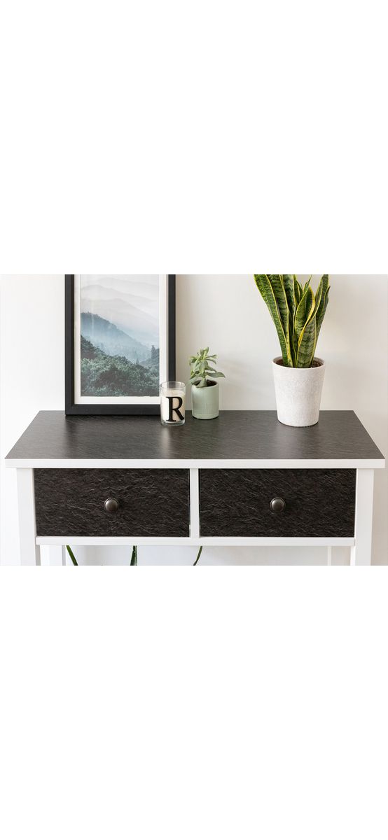 Autocolant mobilă imitaţie piatră gri, d-c-fix Slate Matt, rolă de 67x200 cm