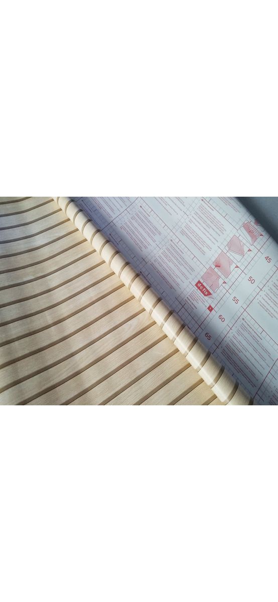 Autocolant mobilă lemn bej, d-c-fix Wooden Slats, rolă de 67x200cm