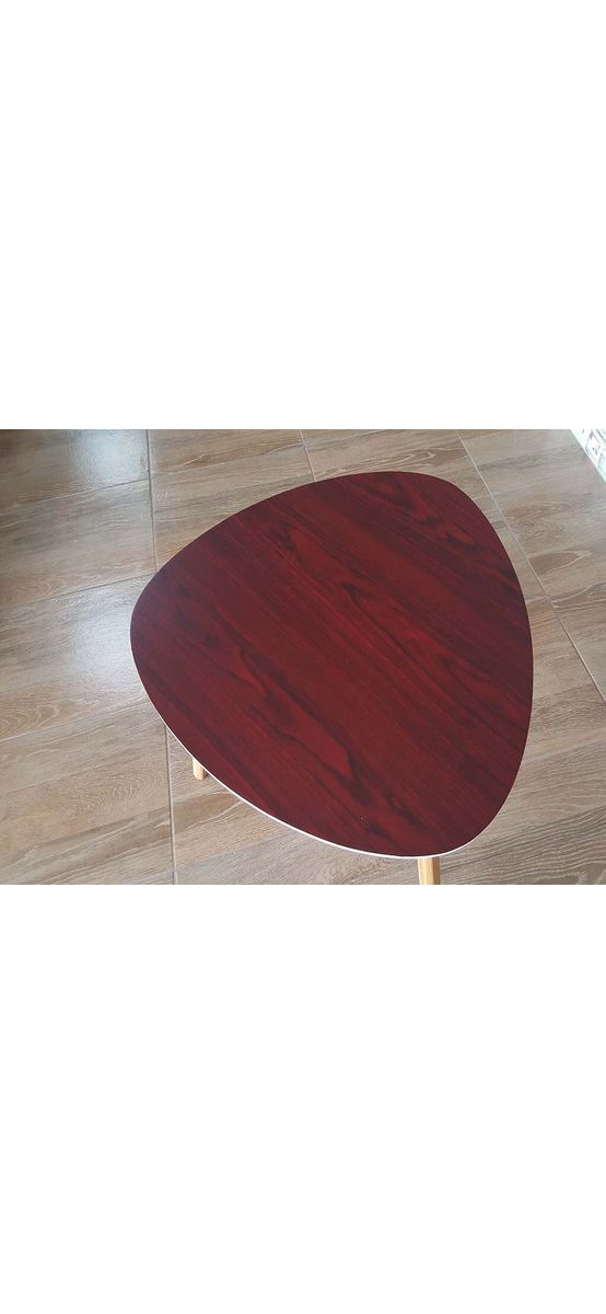 Autocolant mobilă Folina, model lemn, maro roşiatic, lățime 120 cm