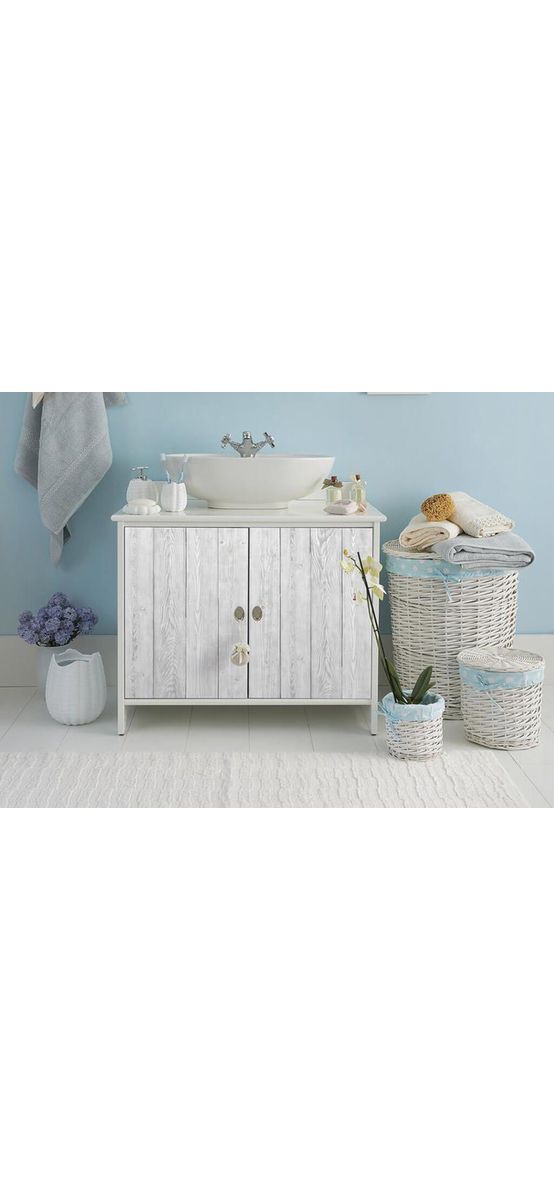 Autocolant mobilă Shabby Wood, d-c-fix, imitaţie lemn gri,  rola de 67 cm x 5 metri, cu racletă şi cutter
