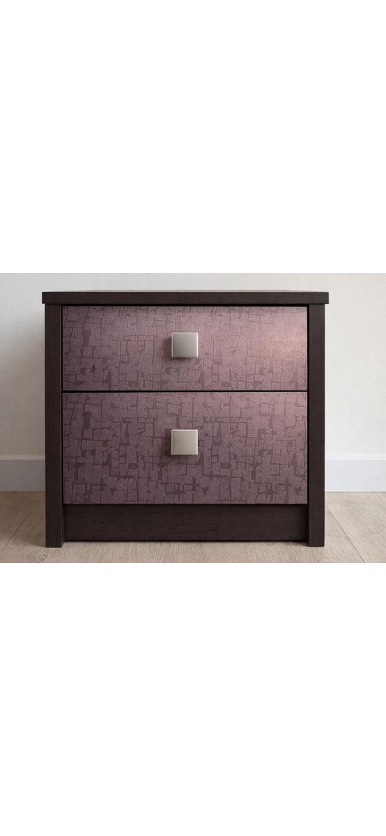 Autocolant violet prăfuit, efect metalic 3D texturat, Mayan Chameleon - 75x250 cm