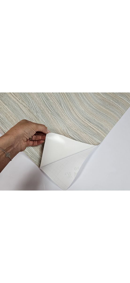 Autocolant mobilă lemn gri, Folina W0369, 122 cm lățime