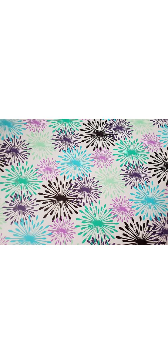 Autocolant decorativ, Folina, Elys turcoaz, 100 cm lăţime