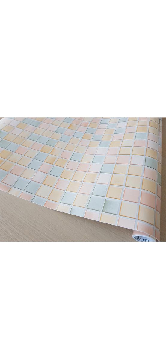 Autocolant perete mozaic colorat Girona