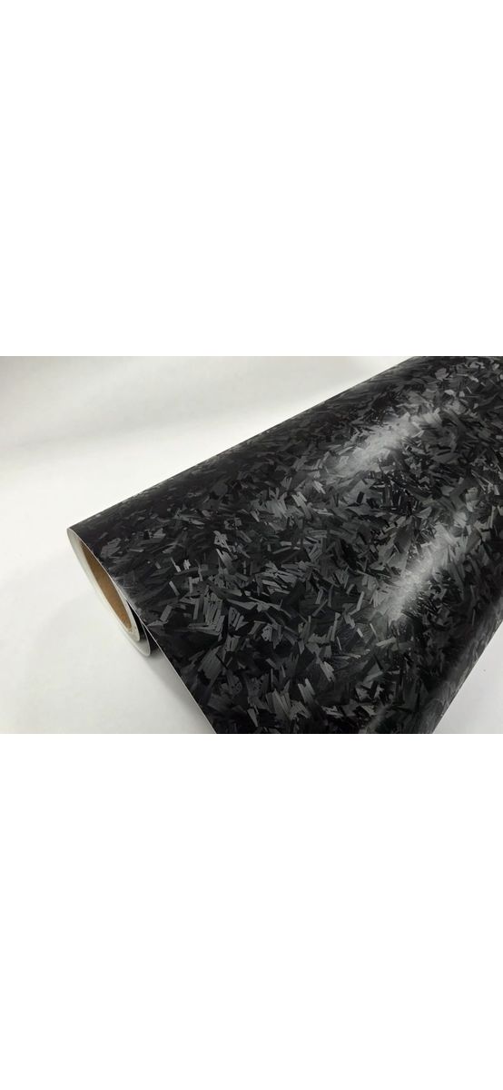 Folie auto carbon forjat negru – rolă 75 x 300 cm