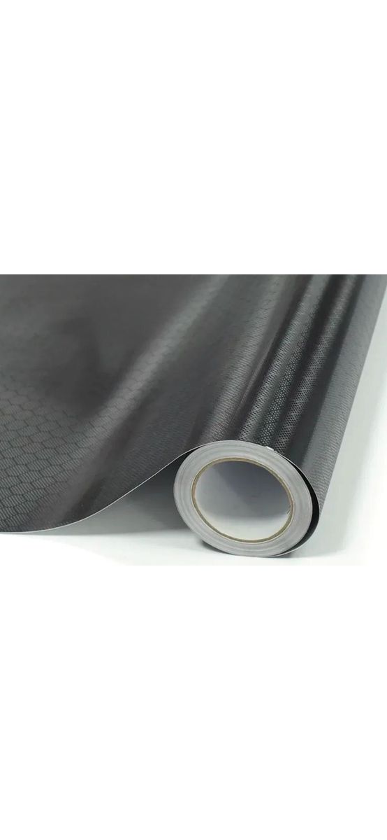 Folie Carbon Tech Black - pentru colantări interior auto - 75x200 cm