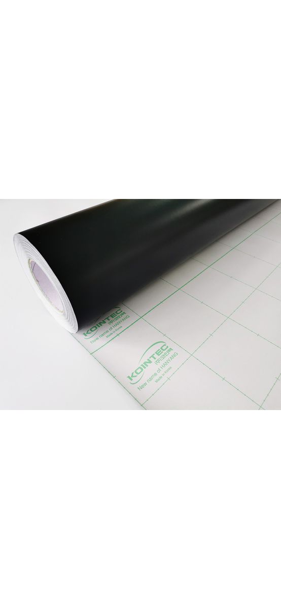 Autocolant negru mat, Kointec 1800, 100 cm lăţime