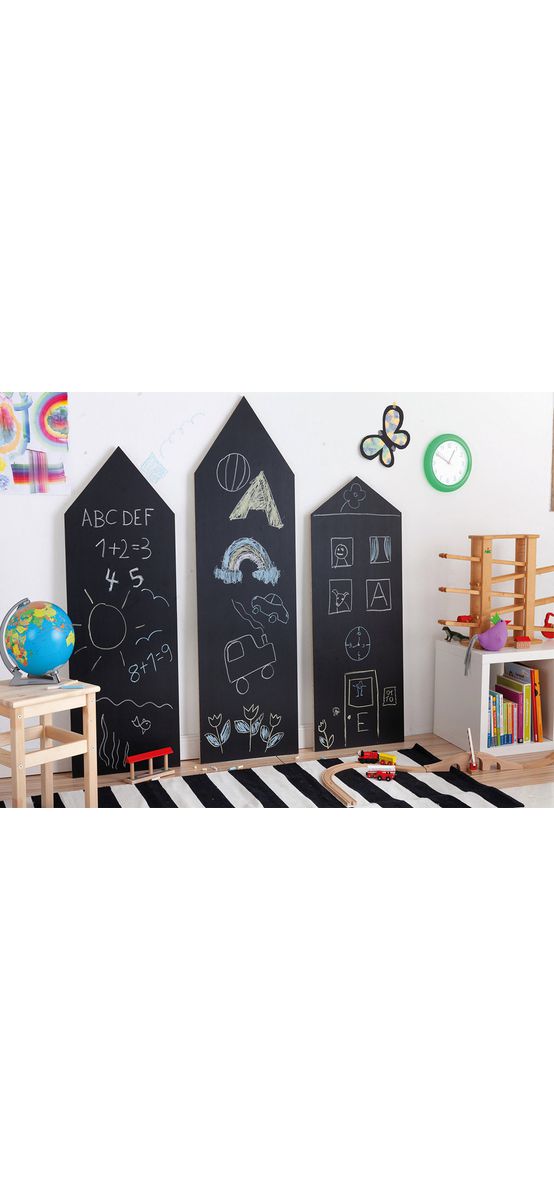 Autocolant tablă de scris cu cretă Blackboard, X-Film, autoadezivă, 126x200 cm, 7 markere cu cretă lichidă incluse