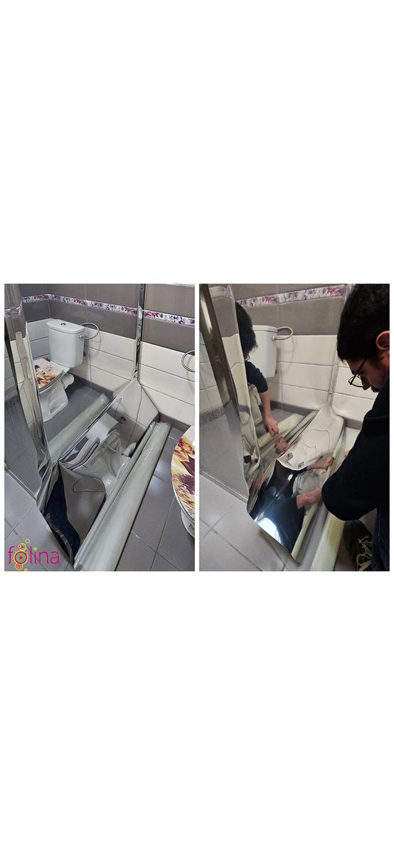 Autocolant oglindă, Kointec, pentru suprafeţe din sticlă, plexiglass, plastic, rolă de 60x200cm