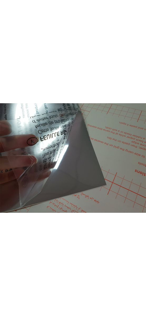 Autocolant argintiu lucios Spiegel, d-c-fix, 90 cm latime