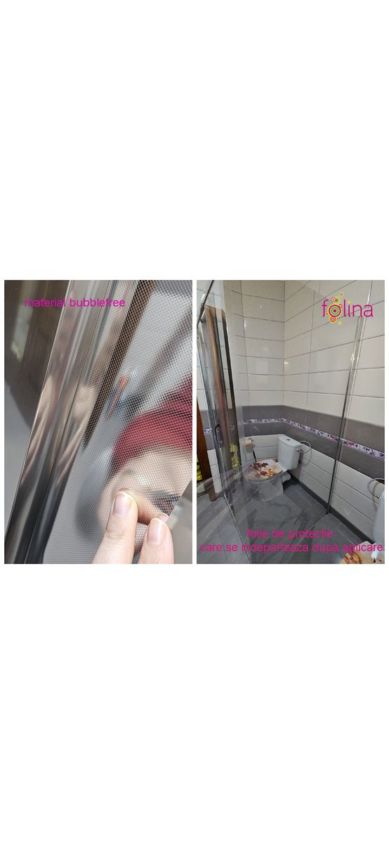 Autocolant oglindă, Kointec, pentru suprafeţe din sticlă, plexiglass, plastic, rolă de 60x200cm
