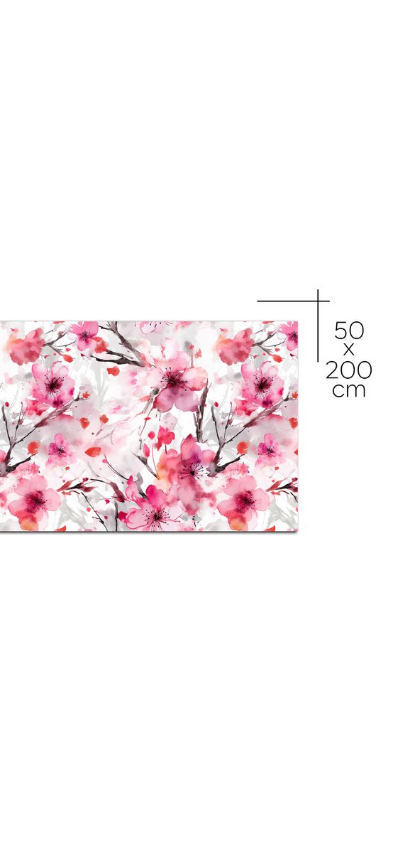 Autocolant pentru mobilă cu model cireș japonez, Folina, rolă de 50x200 cm
