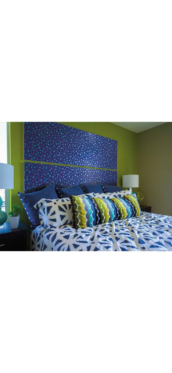 Autocolant catifea Skystars, d-c-fix, imprimeu stele, albastru, lățime 45 cm