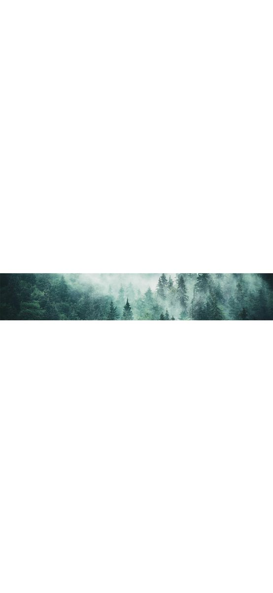Autocolant perete bucătărie, Dimex Foggy Forest, verde, rezistent la apă şi căldură, rolă de 60x350 cm