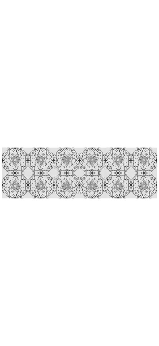 Autocolant perete imitaţie faianţă decorativă gri, Folina Bavori, rezistent la apă şi căldură, rolă de 68x208 cm