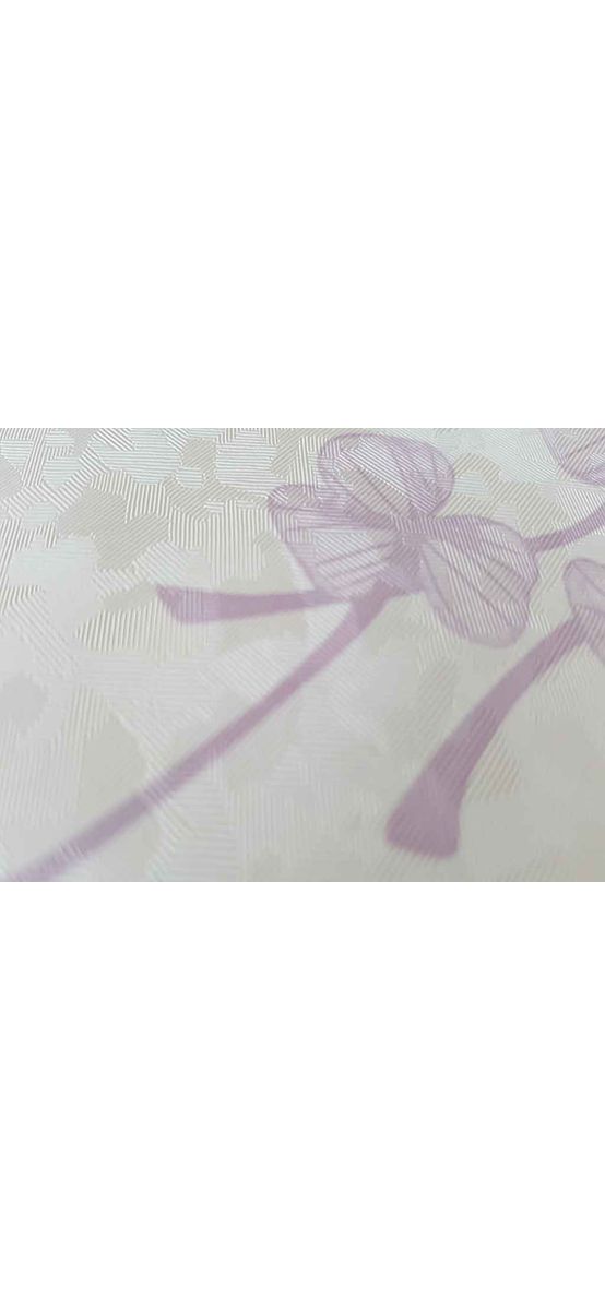 Autocolant decorativ Flori mov