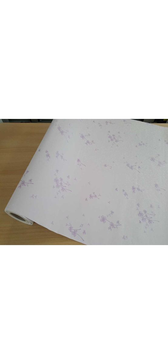 Autocolant decorativ Flori mov