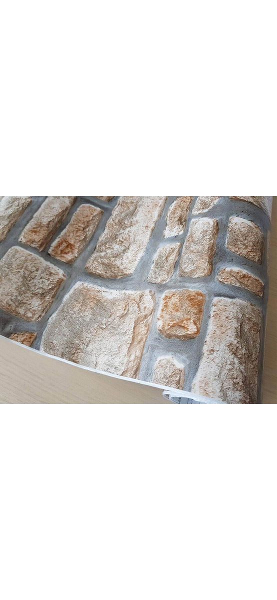 Autocolant perete Steinbruch, Alkor, imitaţie zid piatră, rolă de 90 cm x 5 metri