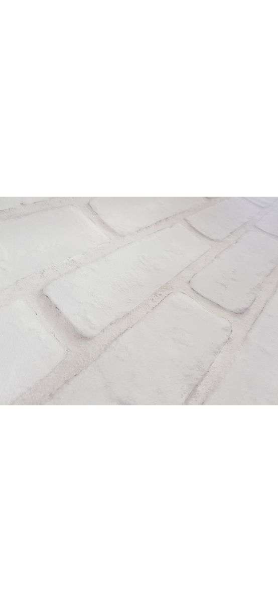 Autocolant perete, MagicFix, model cărămidă albă, 100 cm lăţime