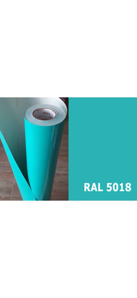 Autocolant turcoaz lucios Teal