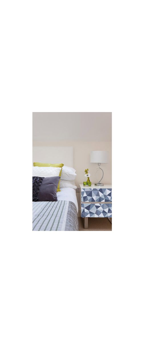 Autocolant mobilă decorativ Trendyline Triango, d-c-fix, model geometric albastru, rola de 67x150 cm