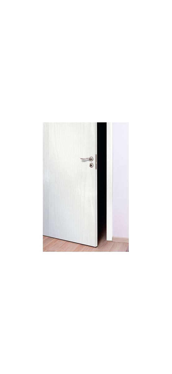 Autocolant uşă lemn alb mat, Whitewood, rolă de 90x250 cm