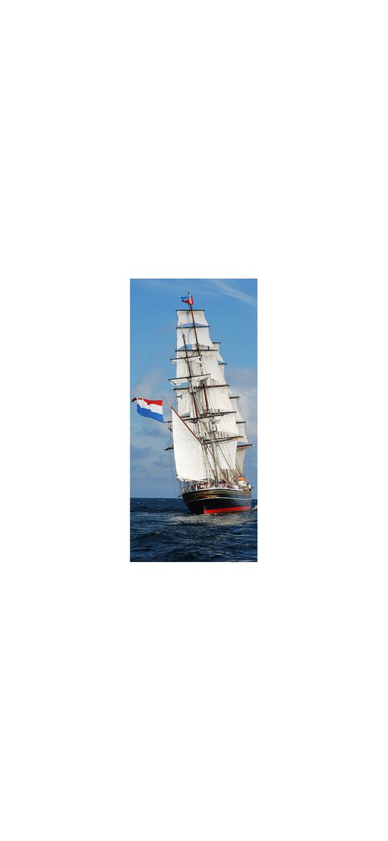 Autocolant uşă Corabie, Folina, model multicolor, dimensiune autocolant 92x205 cm