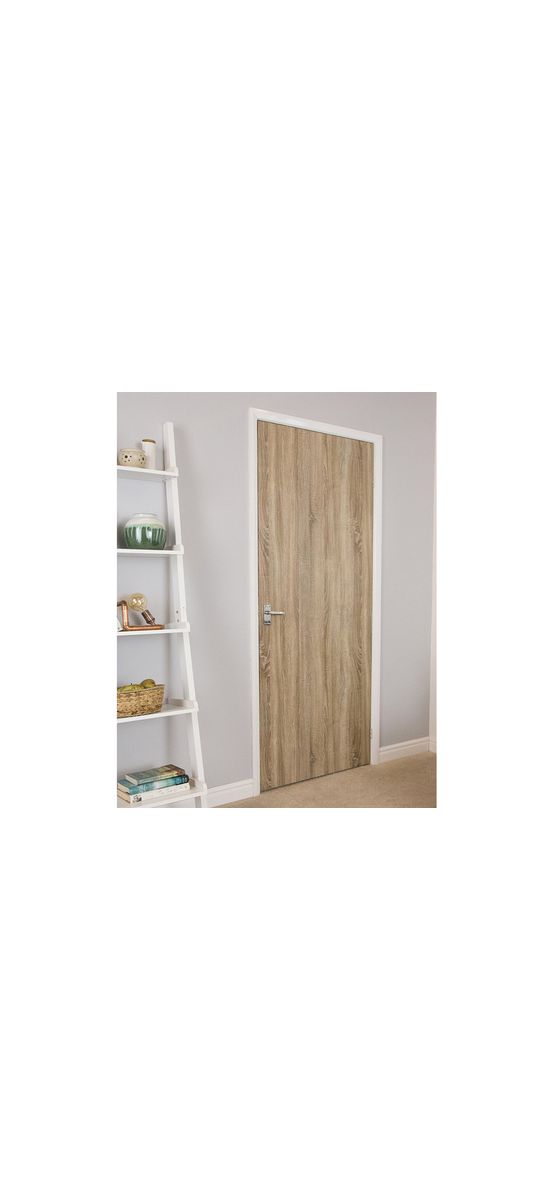 Autocolant uşă lemn, Sonoma Eiche Hell, rolă de 90x210 cm