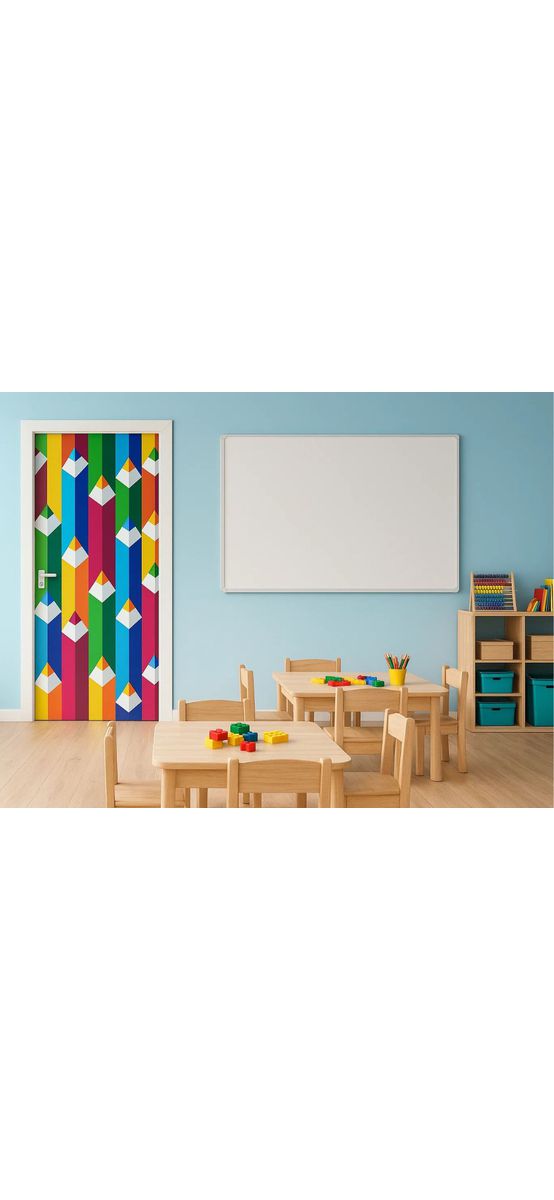 Autocolant decorativ multicolor – ideal pentru camera copiilor