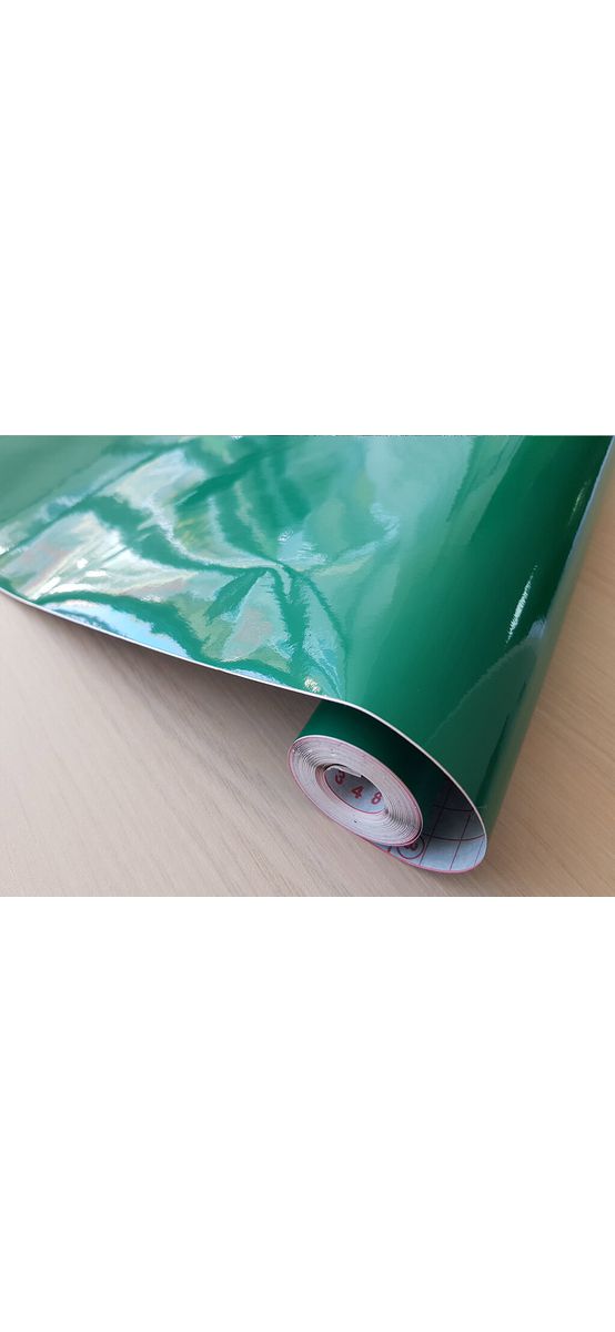 Autocolant verde lucios Smarald