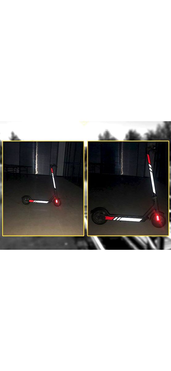Bandă reflectorizantă autoadezivă de marcaj contur cu pătrate de culoare alb-negru pentru siguranța rutieră, rolă 5 cm x 5 m